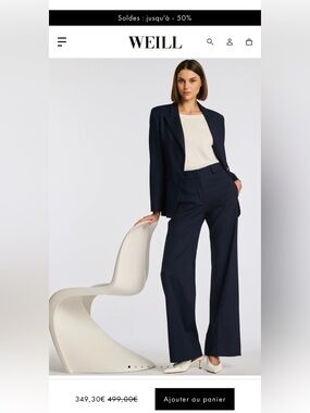 750$ CAD WEILL wool blazer !